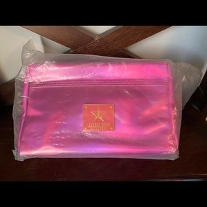J⭐️ purple holographic makeup bag